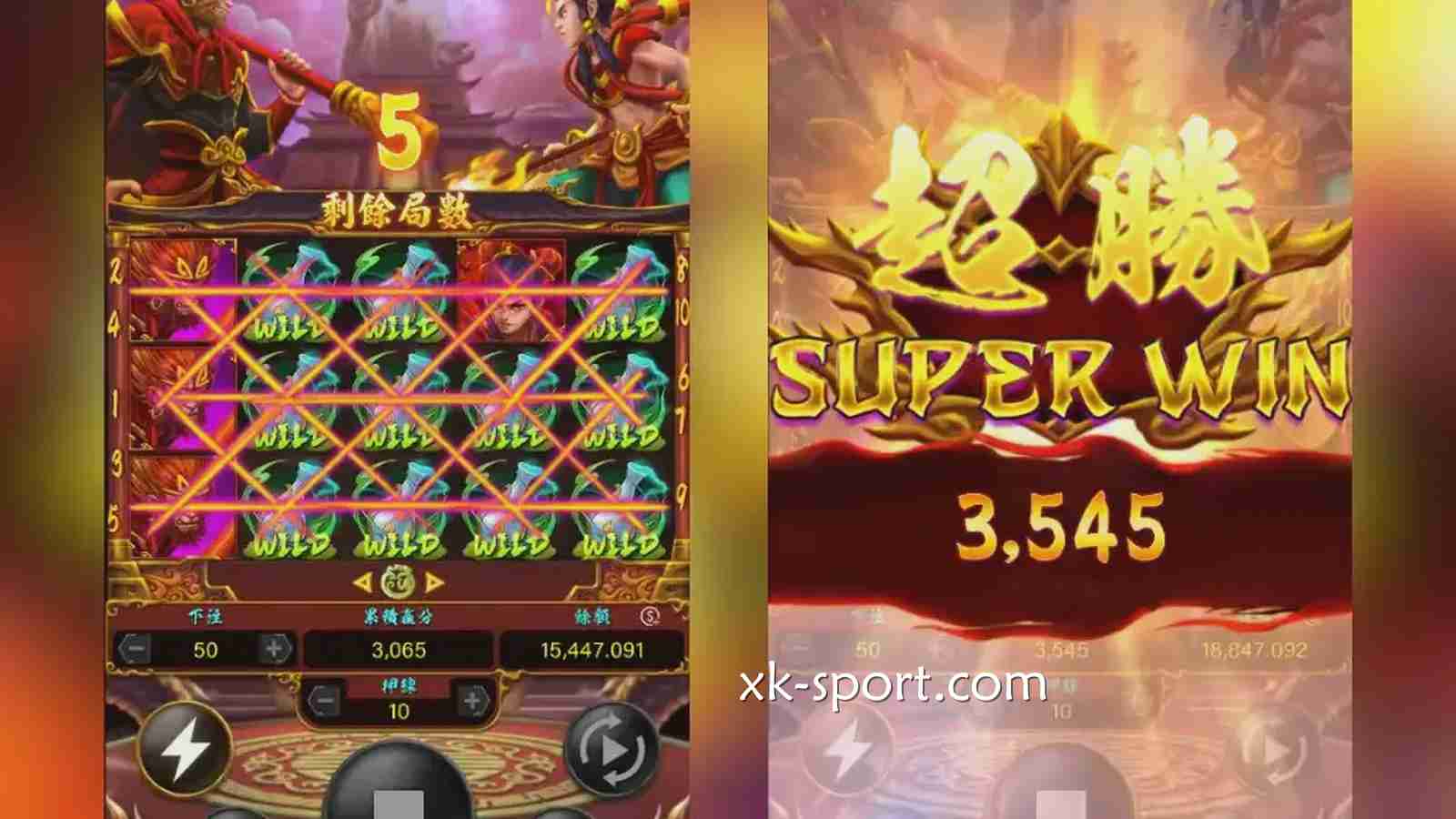 喜欢神话故事的玩家，一定来开云体育体验《神通对决》老虎机
